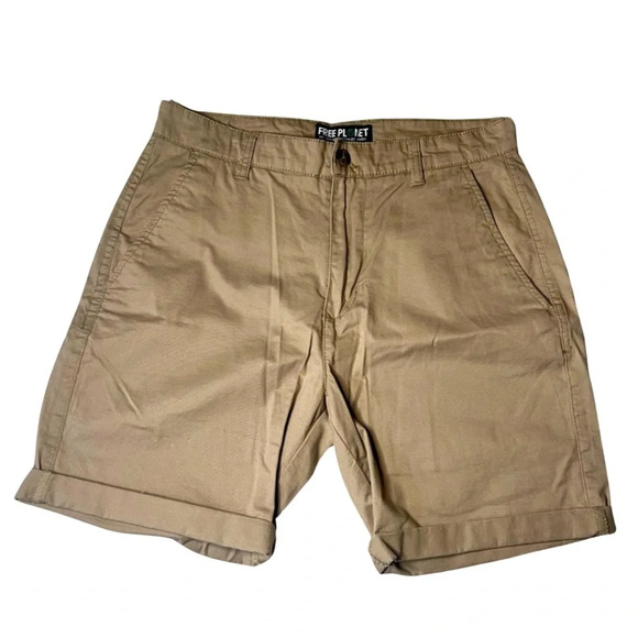 🖤Free Planet khaki shorts🖤 - Picture 1 of 9